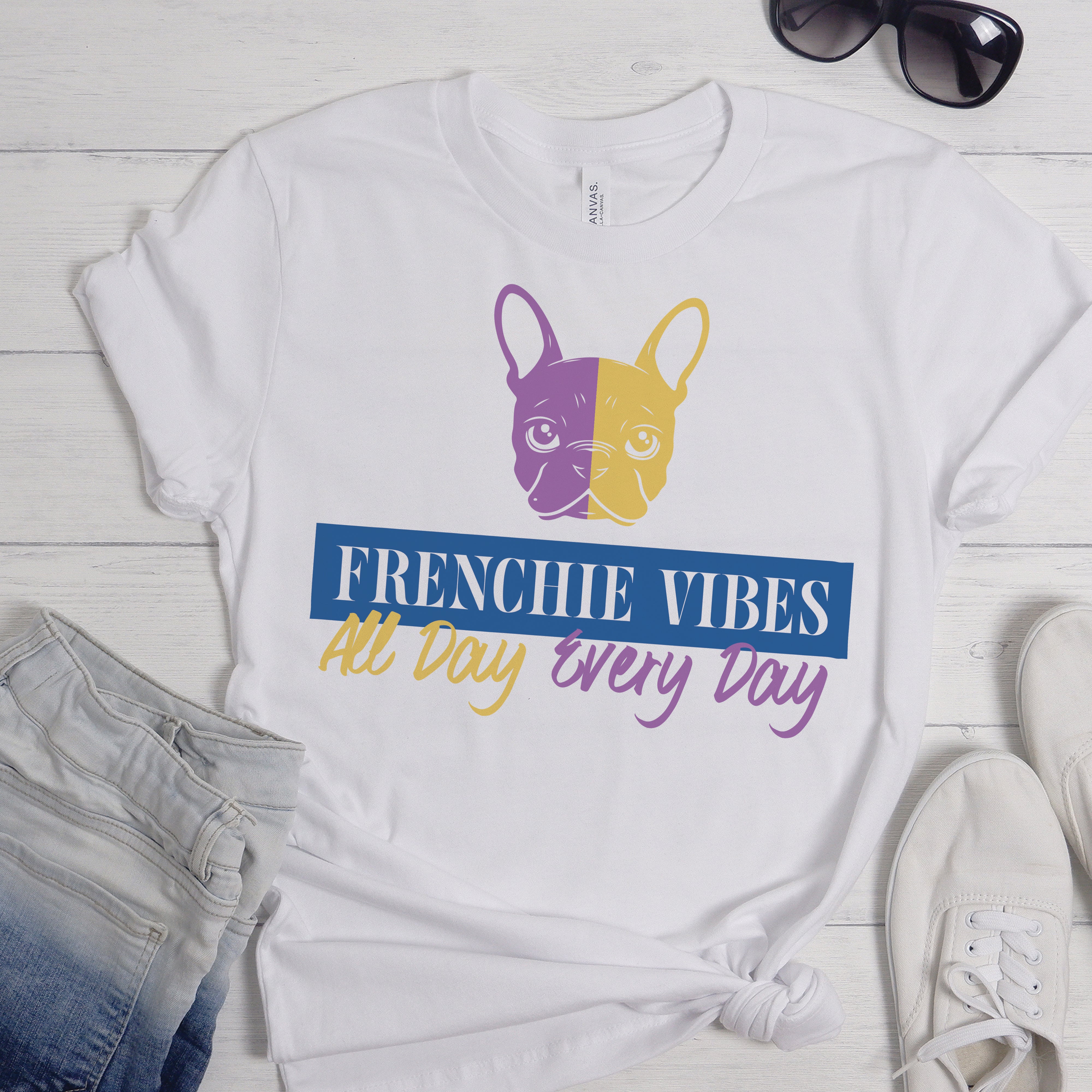 French Bulldog Fan - Unisex T-Shirt for Dog Moms & Dads-fadou