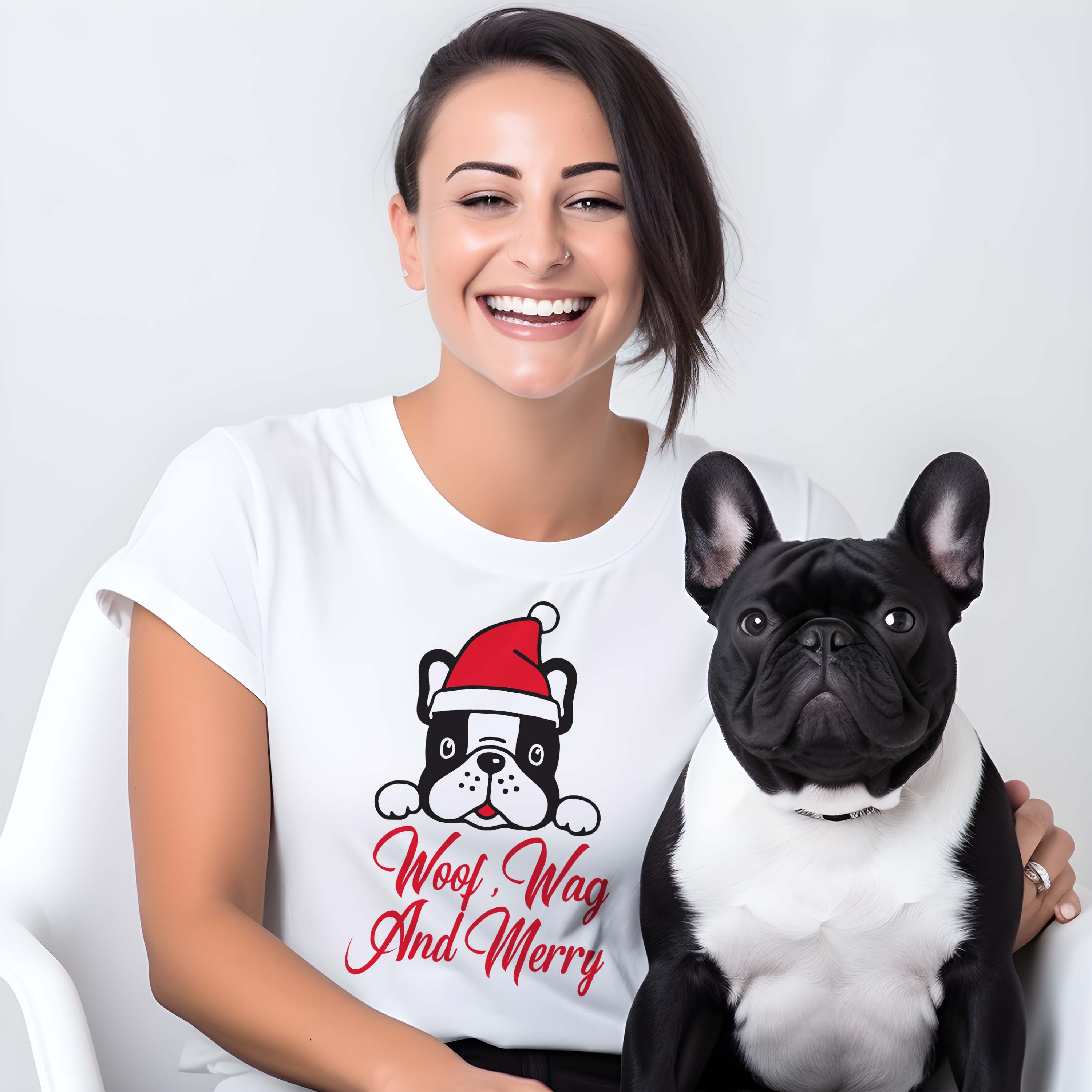 Ideal Festive Gift - Unisex T-Shirt for Dog Lovers and Owners-fadou