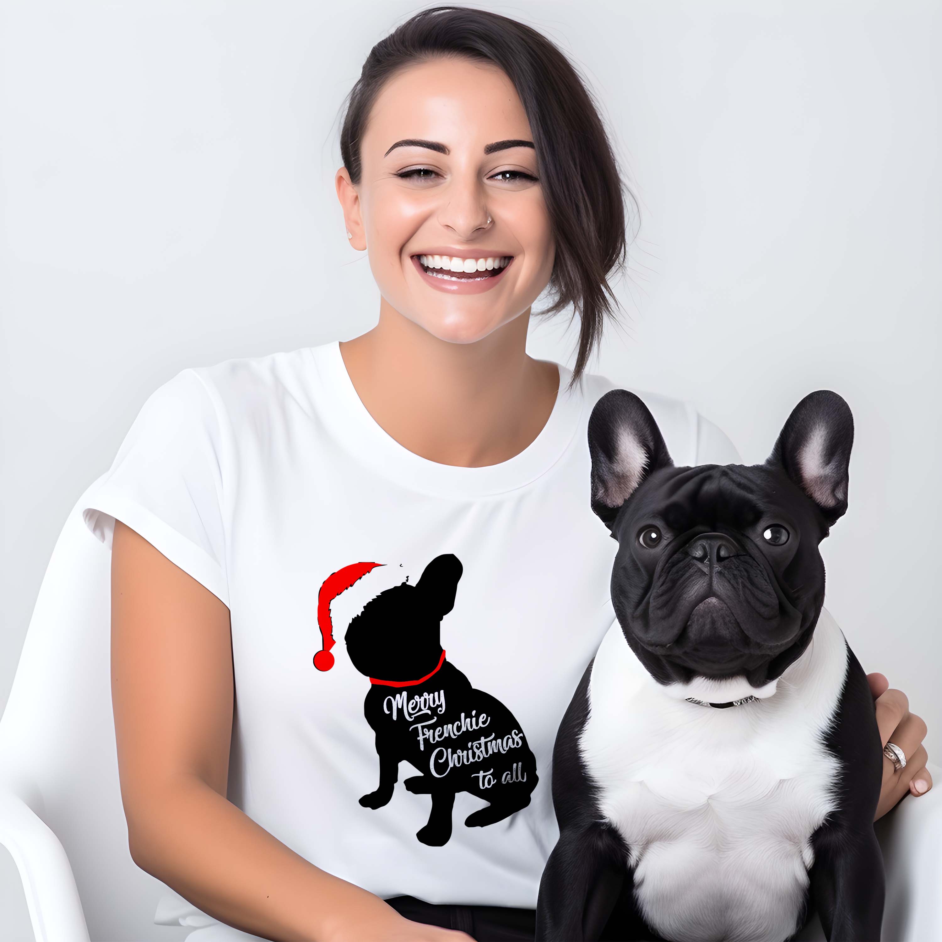 French Bulldog Christmas Dog Lover Tee for Bulldog Owners-fadou