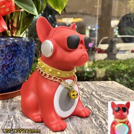 BowWoo : Trendy Frenchie Bluetooth Speaker for Dog Lovers and Owners-fadou