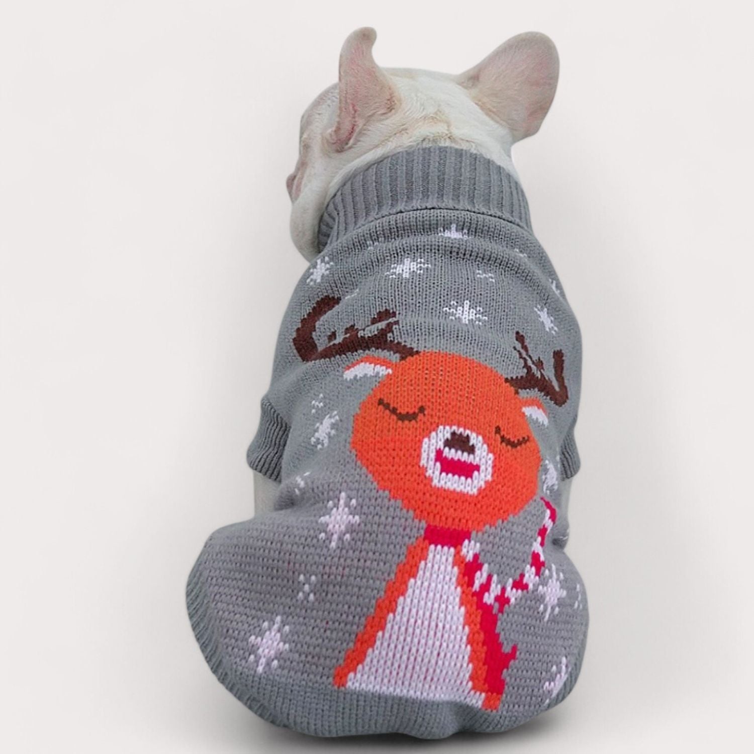French Bulldog Christmas Dog Jumper for Short-Nosed Dogs-fadou