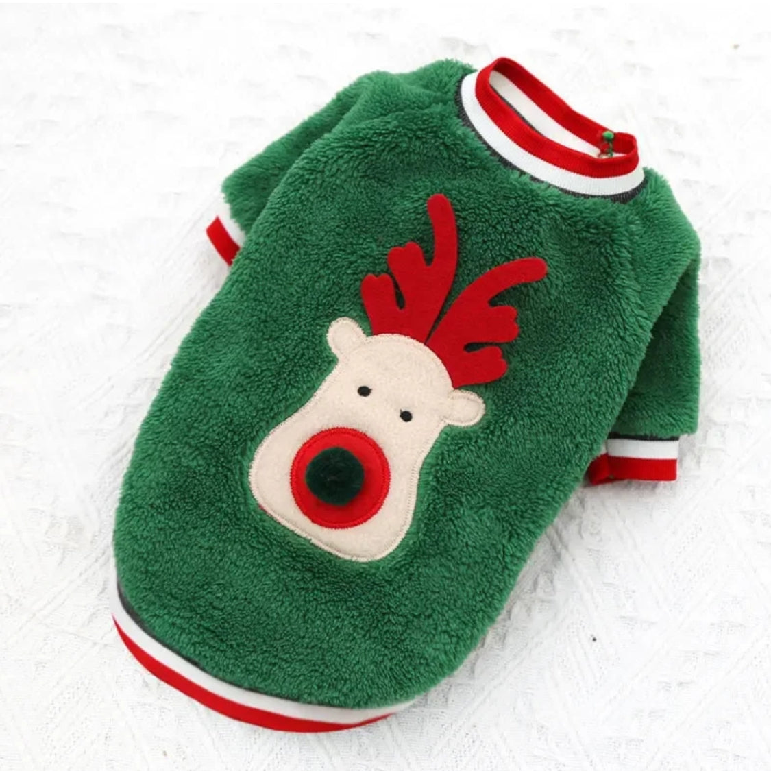 French Bulldog Christmas Knit Sweater for Training Sessions-fadou
