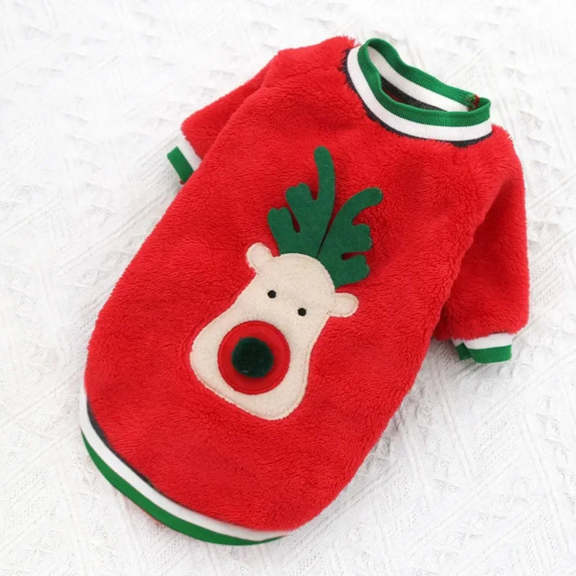 French Bulldog Christmas Knit Sweater for Training Sessions-fadou