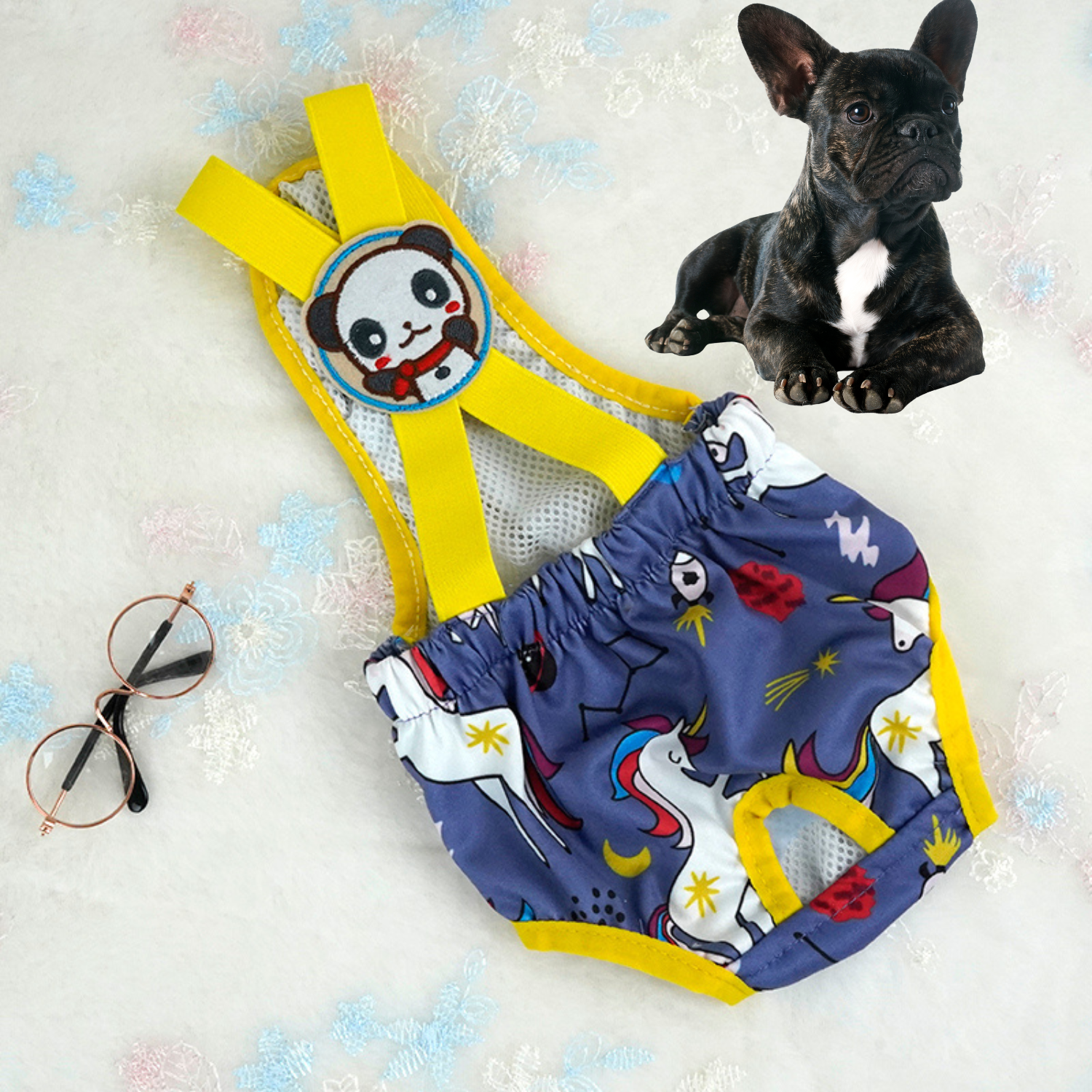 French Bulldog Adjustable Accessory for Dog Moms & Dads-fadou