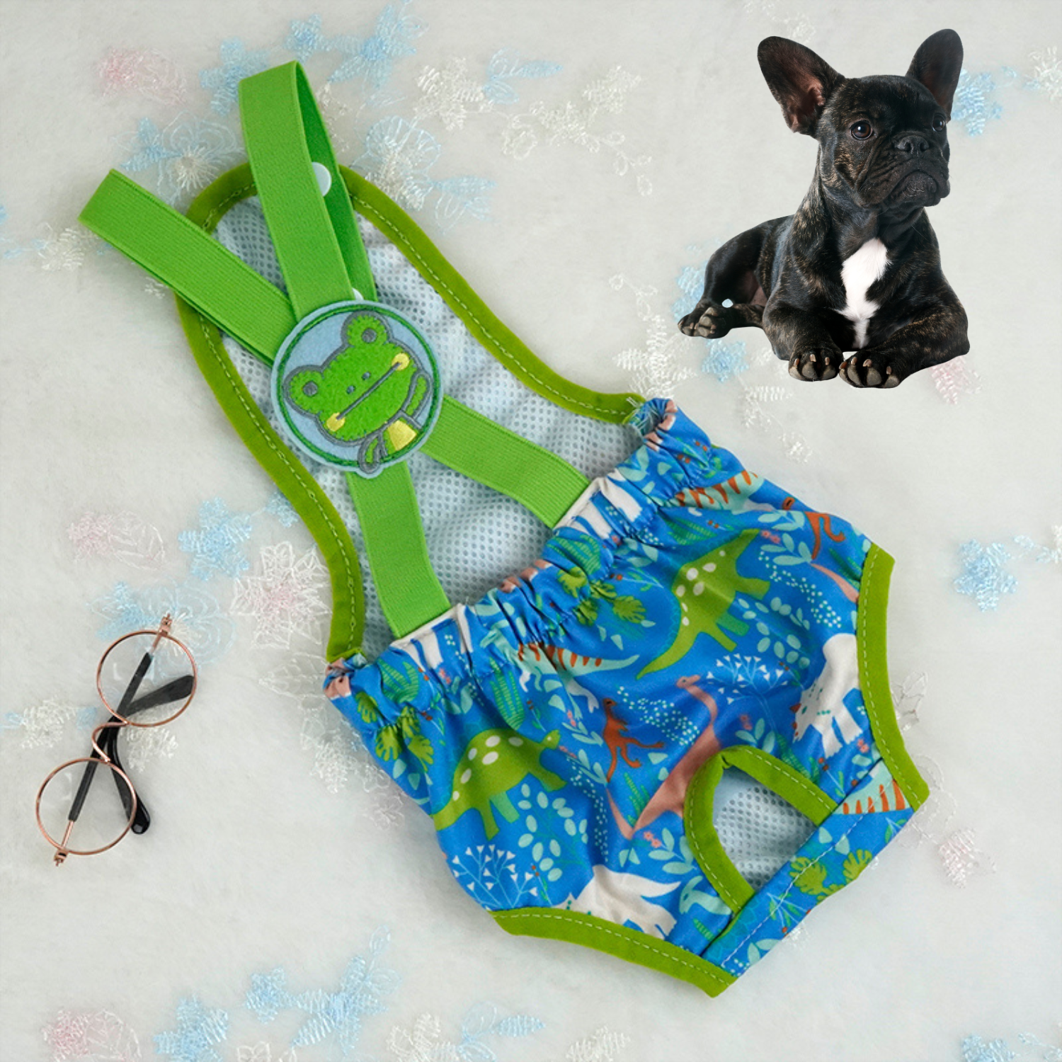 French Bulldog Adjustable Accessory for Dog Moms & Dads-fadou
