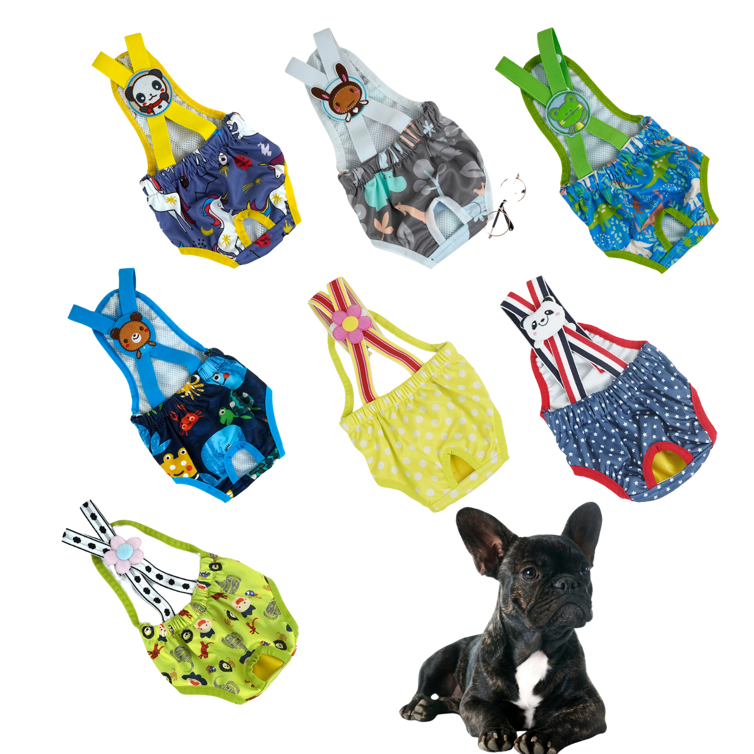 French Bulldog Adjustable Accessory for Dog Moms & Dads-fadou