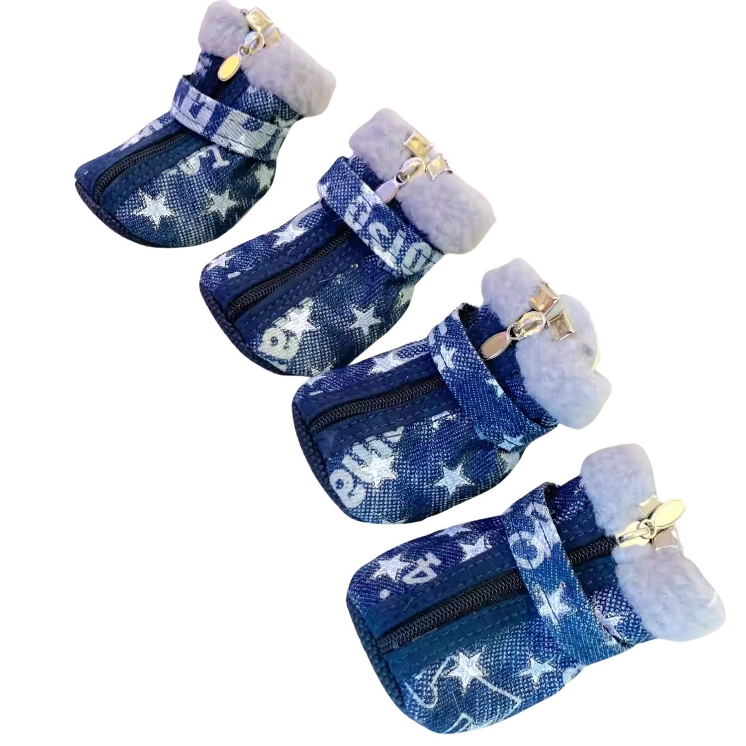 PawRover Soft Protective Booties for Brachycephalic Dogs-fadou