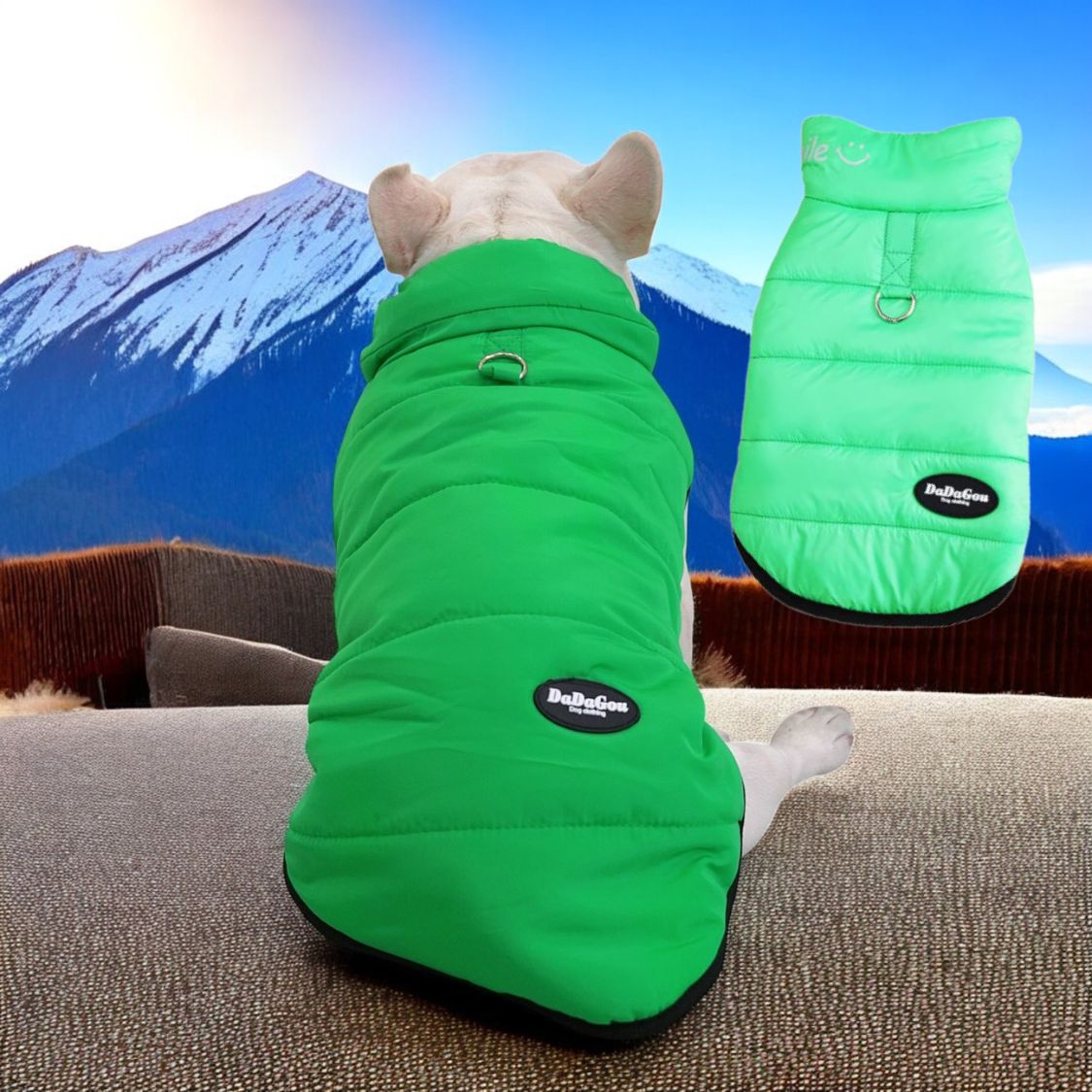 French Bulldog Comfortable Warm Outerwear for Travel Comfort-fadou