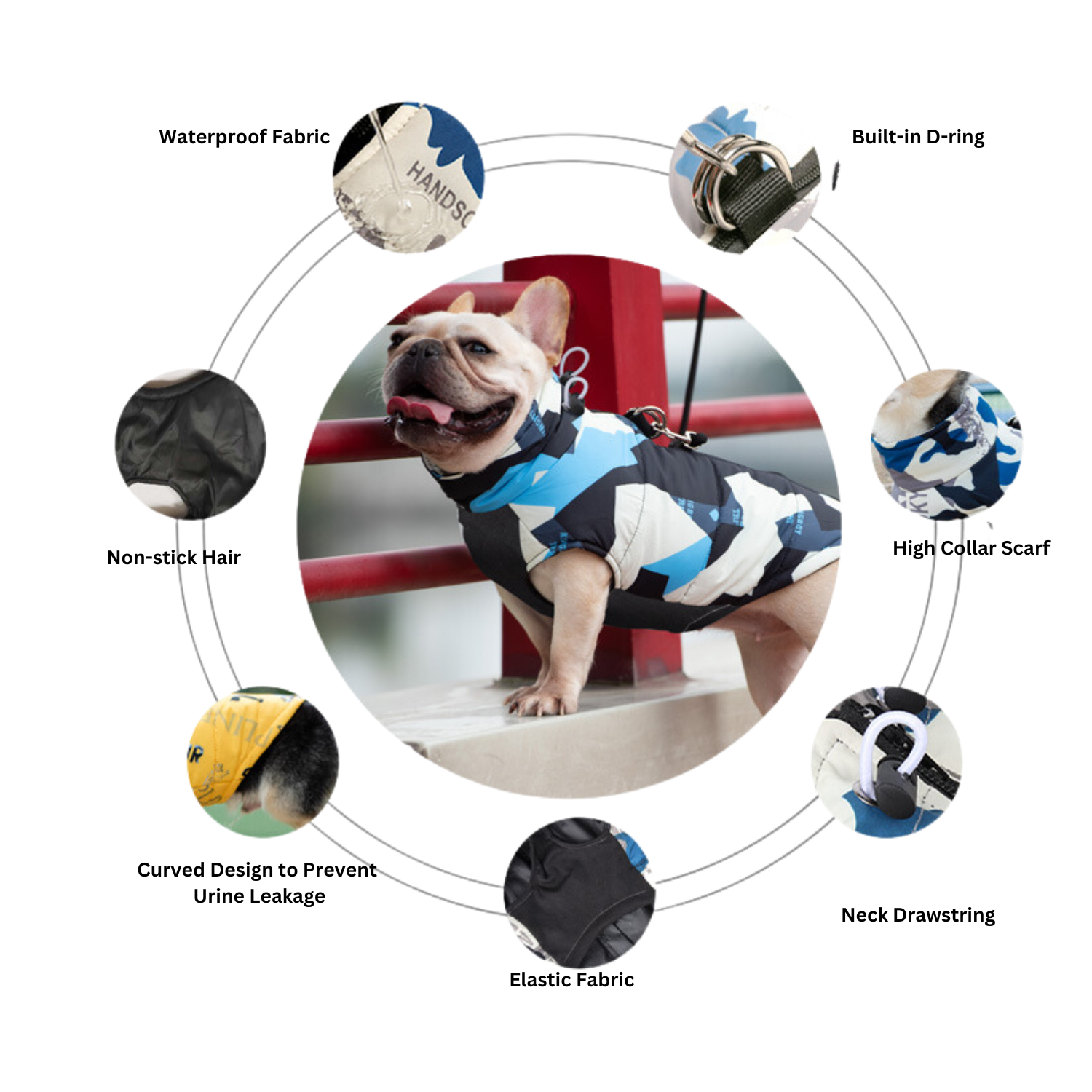 PupTrend French Bulldog Accessory for Frenchie Enthusiasts-fadou