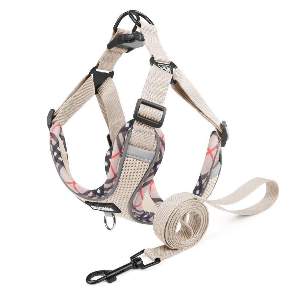 Explosion-Proof No-Pull Chest Harness for Training Sessions-fadou