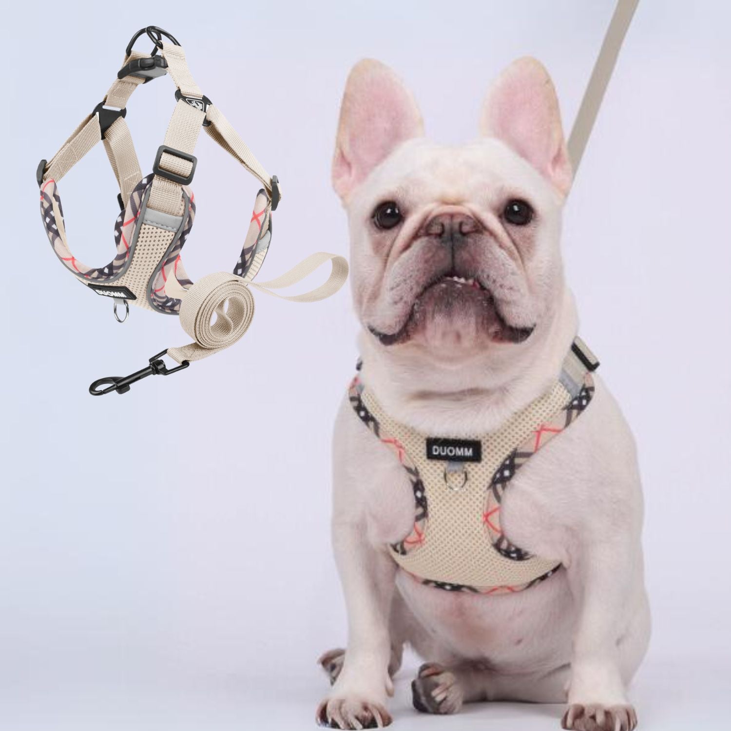 Explosion-Proof No-Pull Chest Harness for Training Sessions-fadou