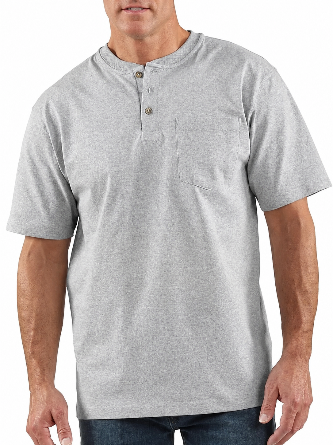 Men's Heavyweight Work Polo with pocket