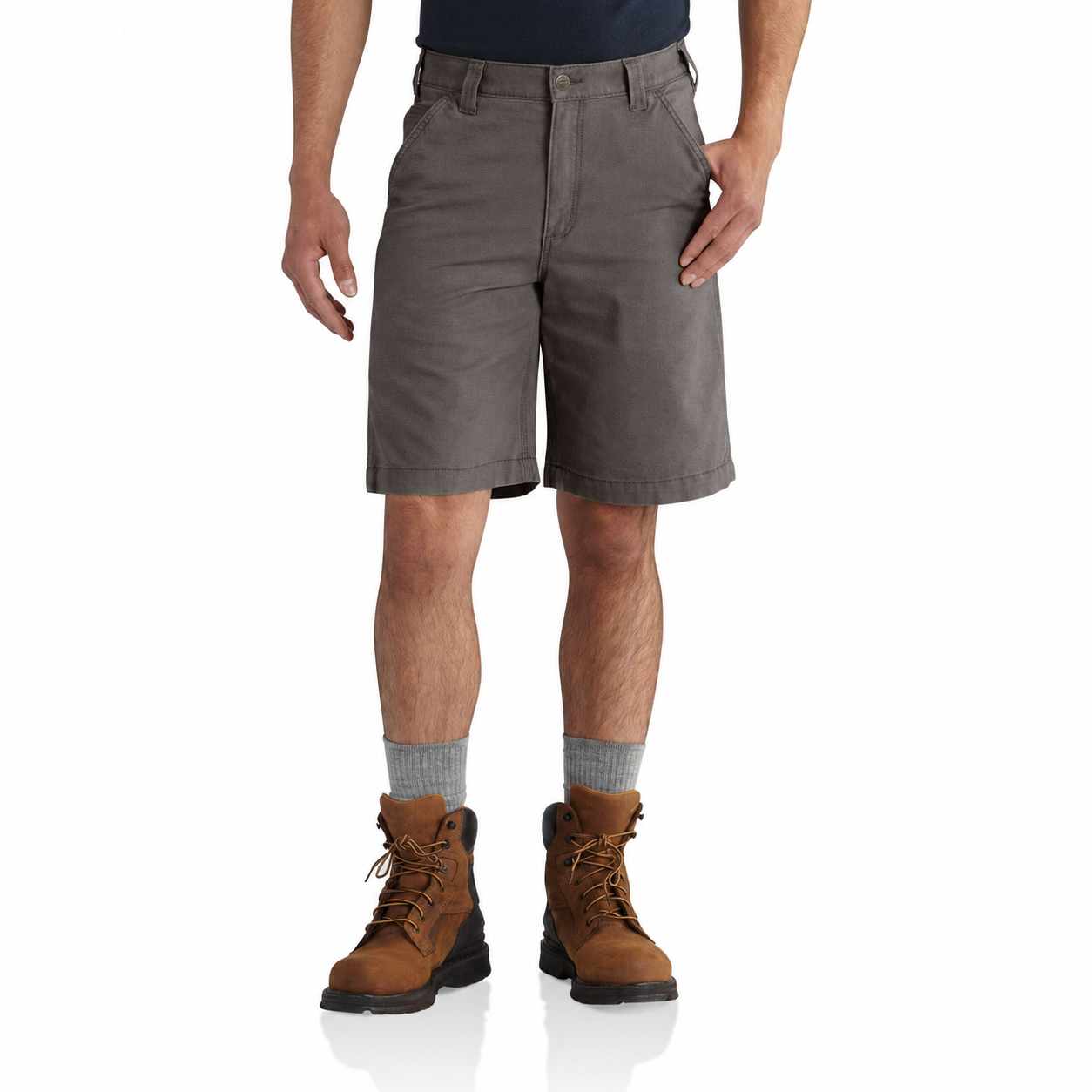 Relaxed 10" Dungaree Short
