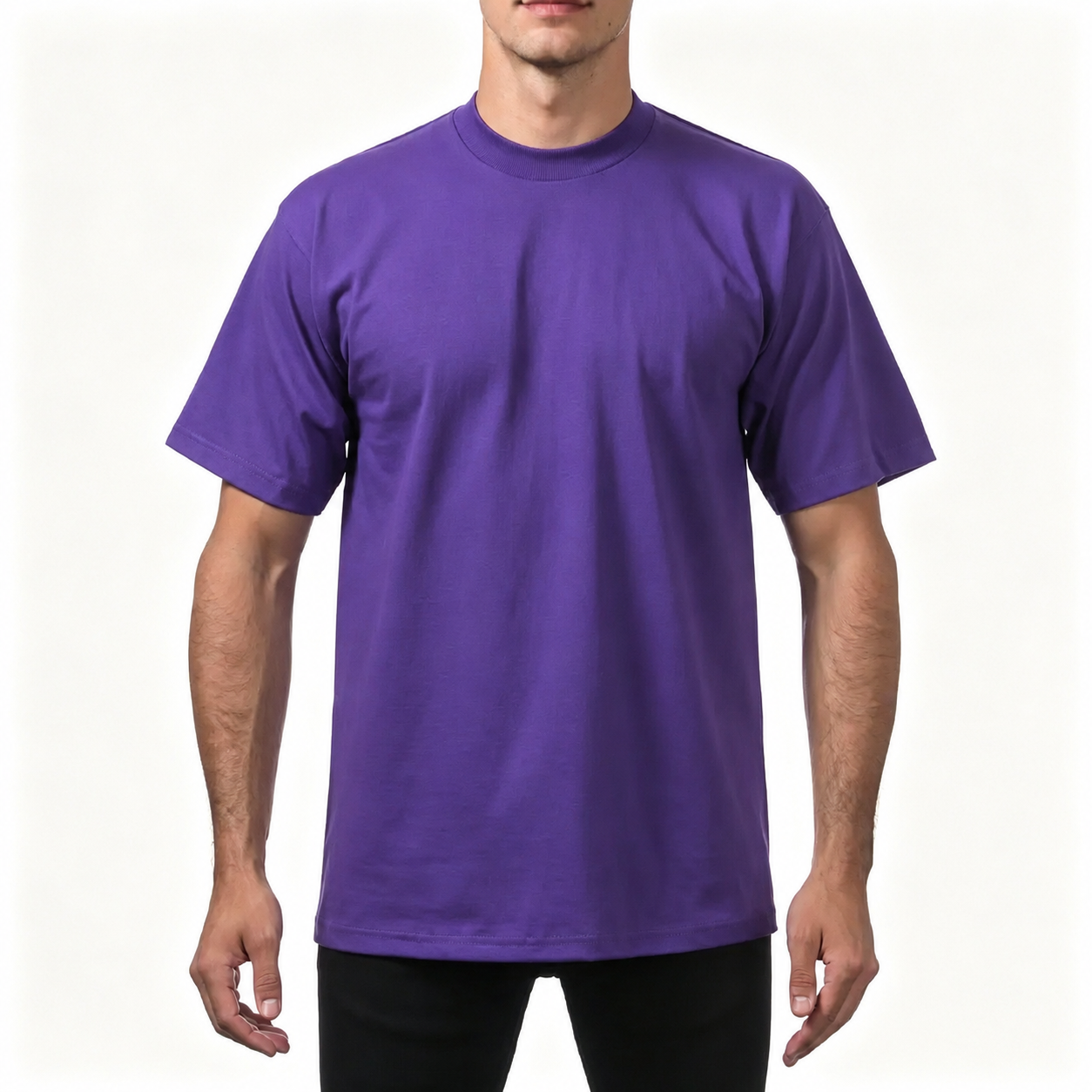 Men's Heavyweight Cotton T-Shirt - Casual Fit