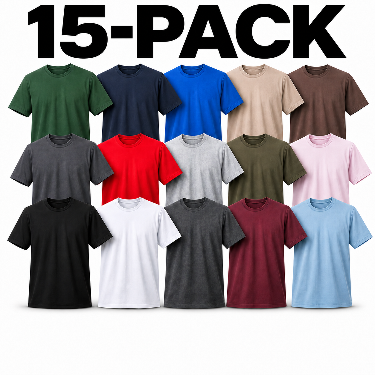 Men's Heavyweight Cotton T-Shirt - Casual Fit