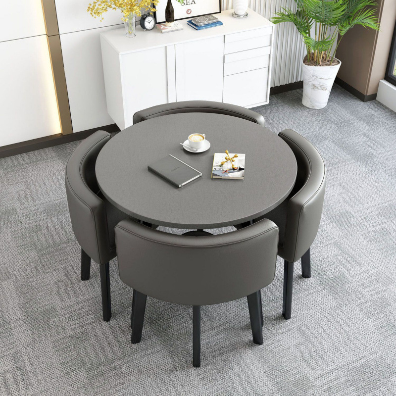 Mesa de almacenaje personalizable para hogar, apartamento pequeño.