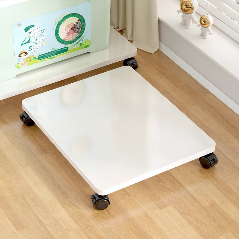 Printer holder, desktop computer stand, caster wheel, movable base, floor-standing flower pot tray shelf