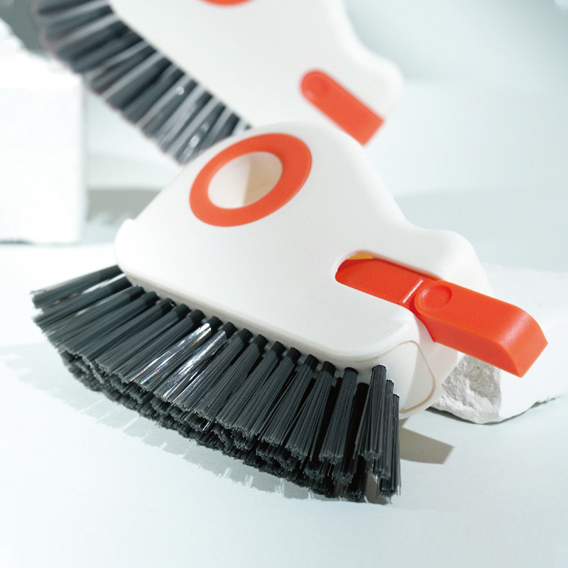 Cross-border best-selling 2-in-1 window cleaning tool with detachable grooves for cleaning window sills and crevices, leaving no blind spots.