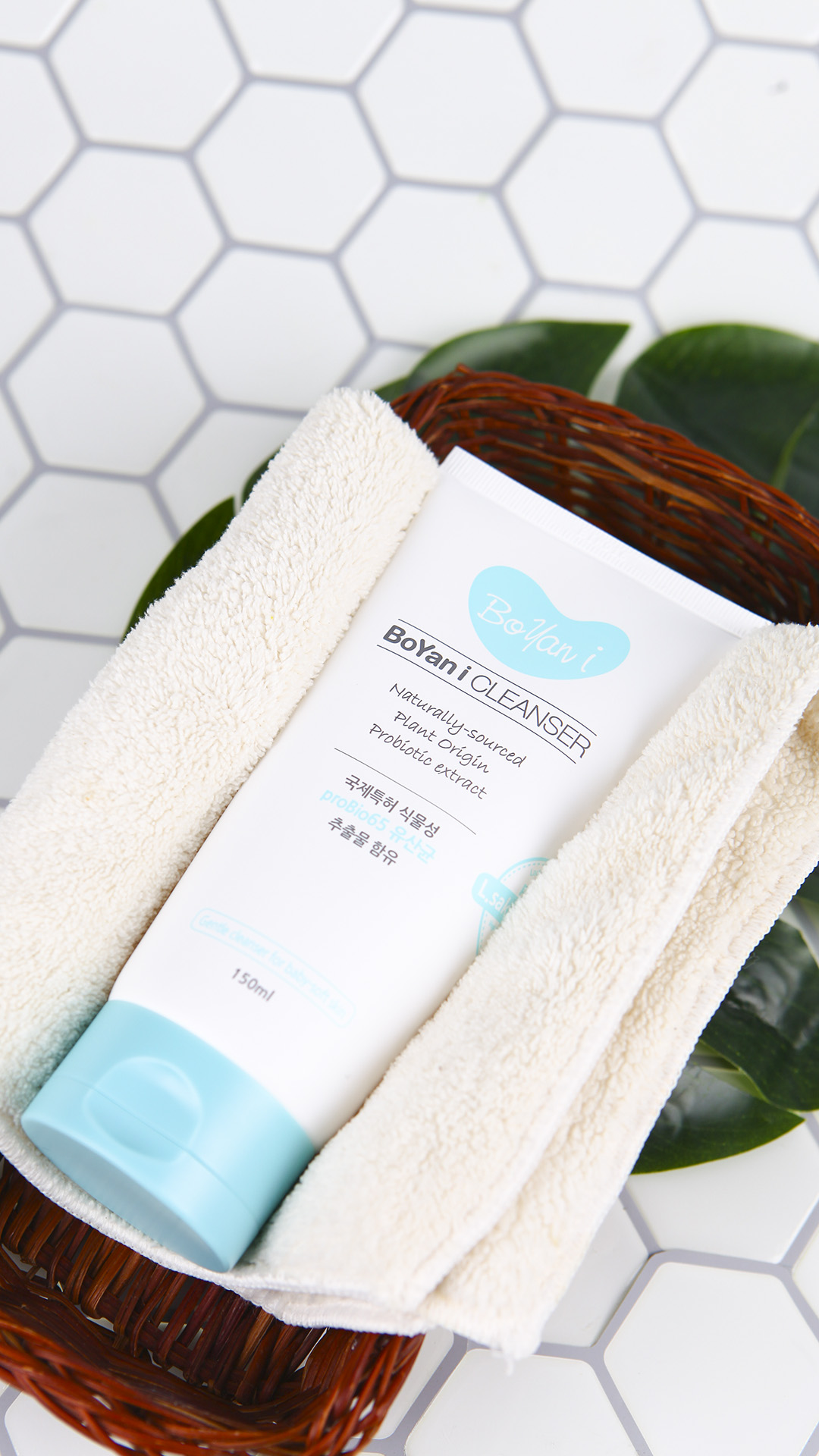 Boyan I Cleanser | Korean Probiotic Face & Body Cleanser for Sensitive, Dry & Eczema-Prone Skin