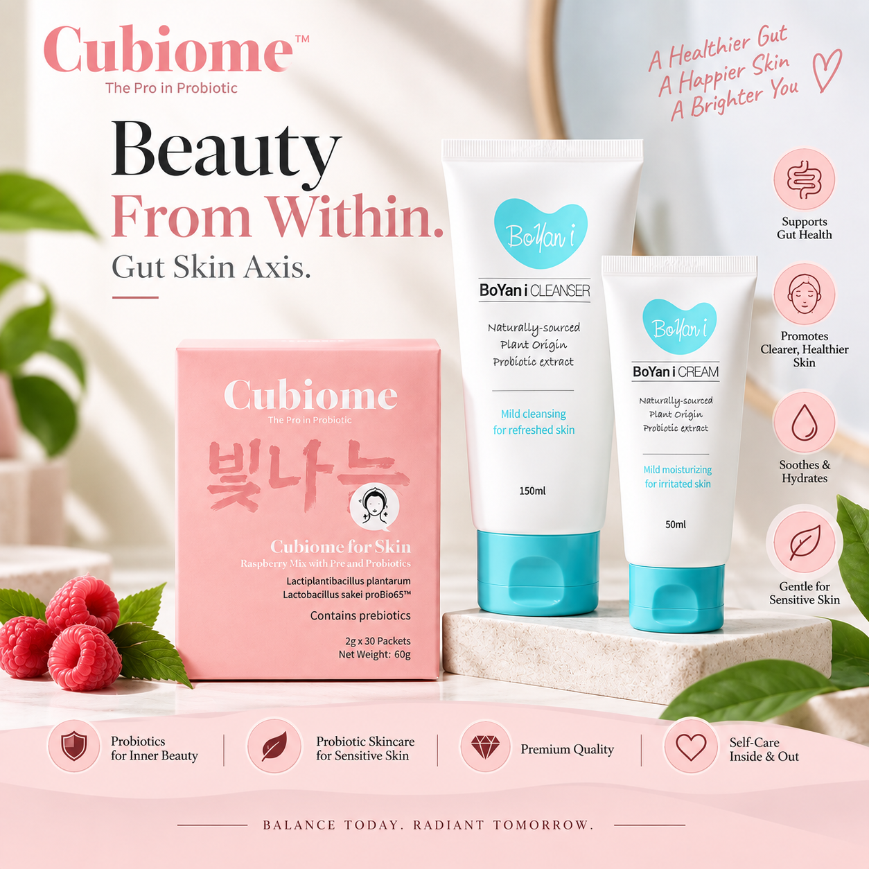 Cubiome Boyan I Beauty From Within Set
