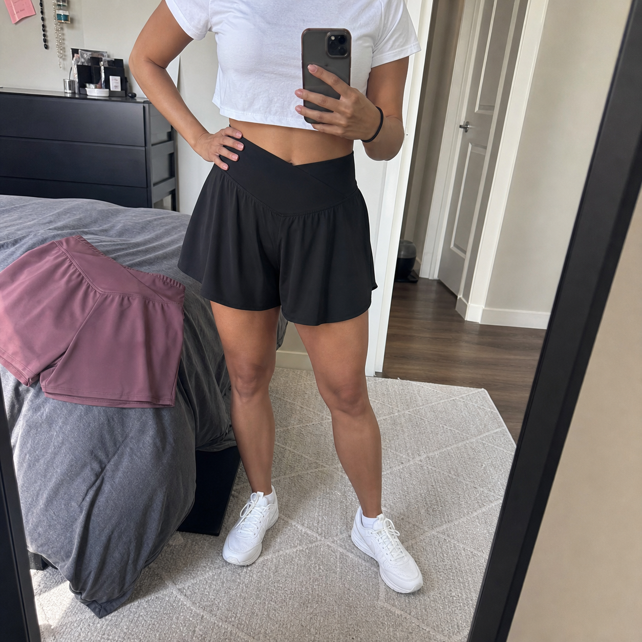 Flowy skort shorts customer photo
