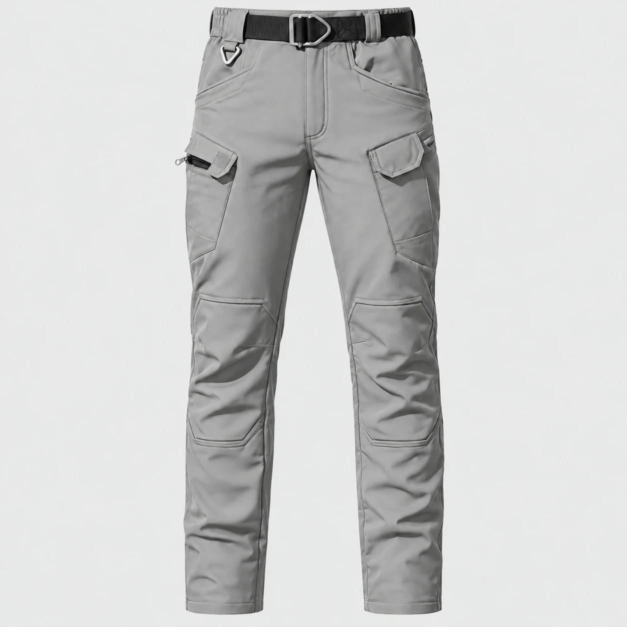 Stone Gray fleece-lined tactical cargo pants option