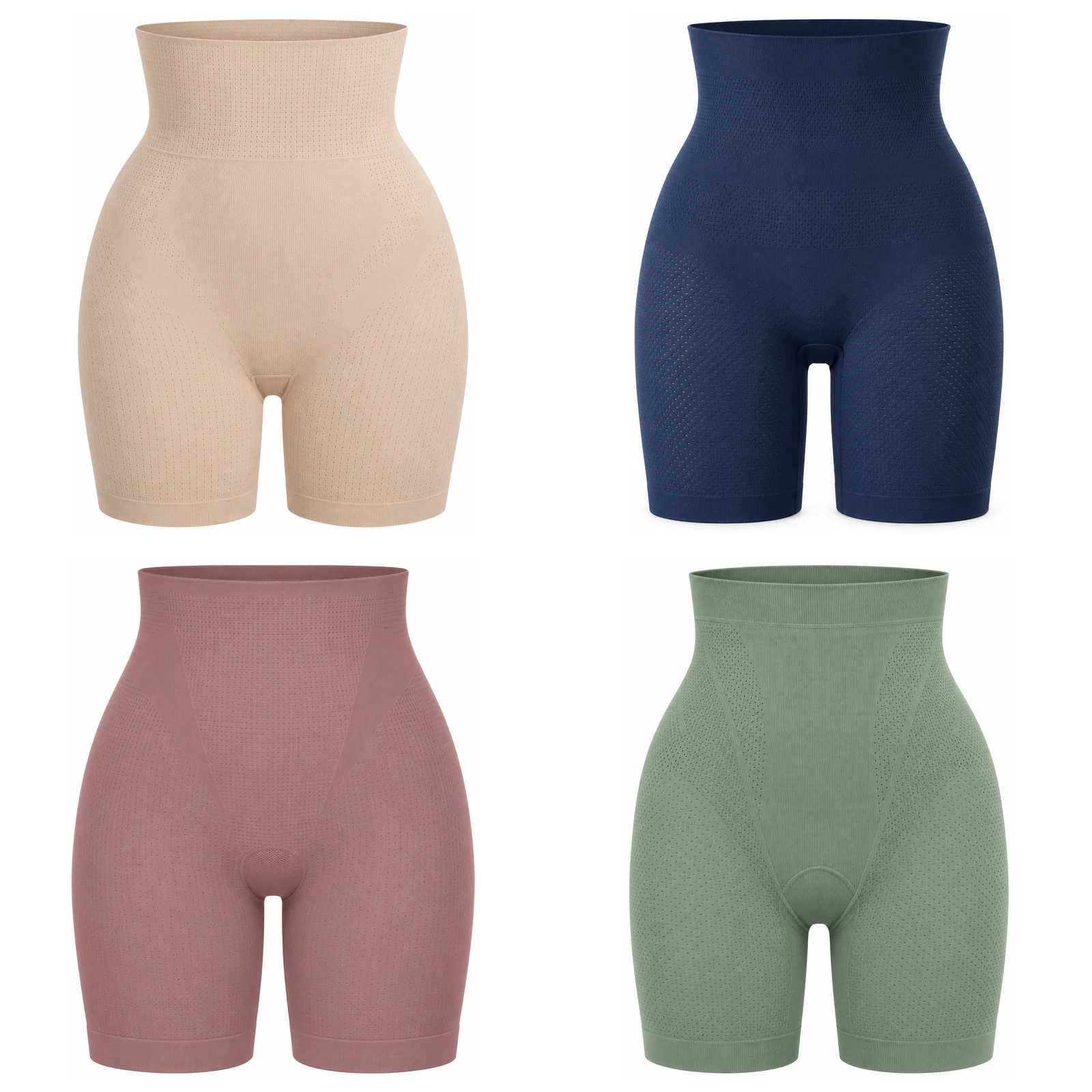 4-Pack Everyday Set shapewear shorts option
