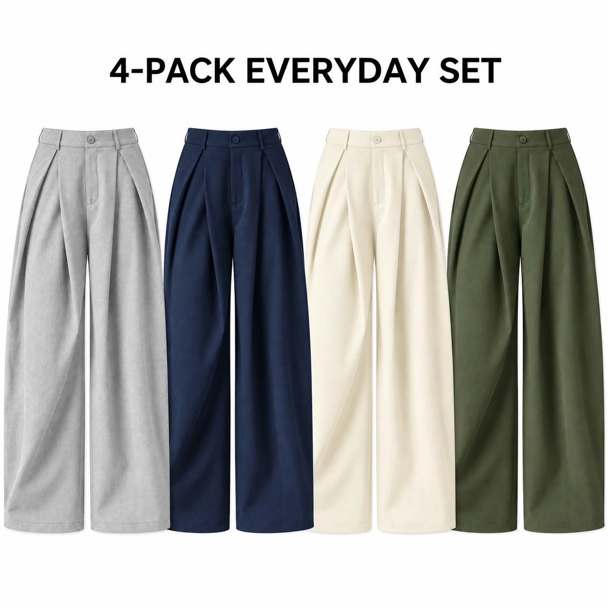 4-Pack Everyday Set pants option
