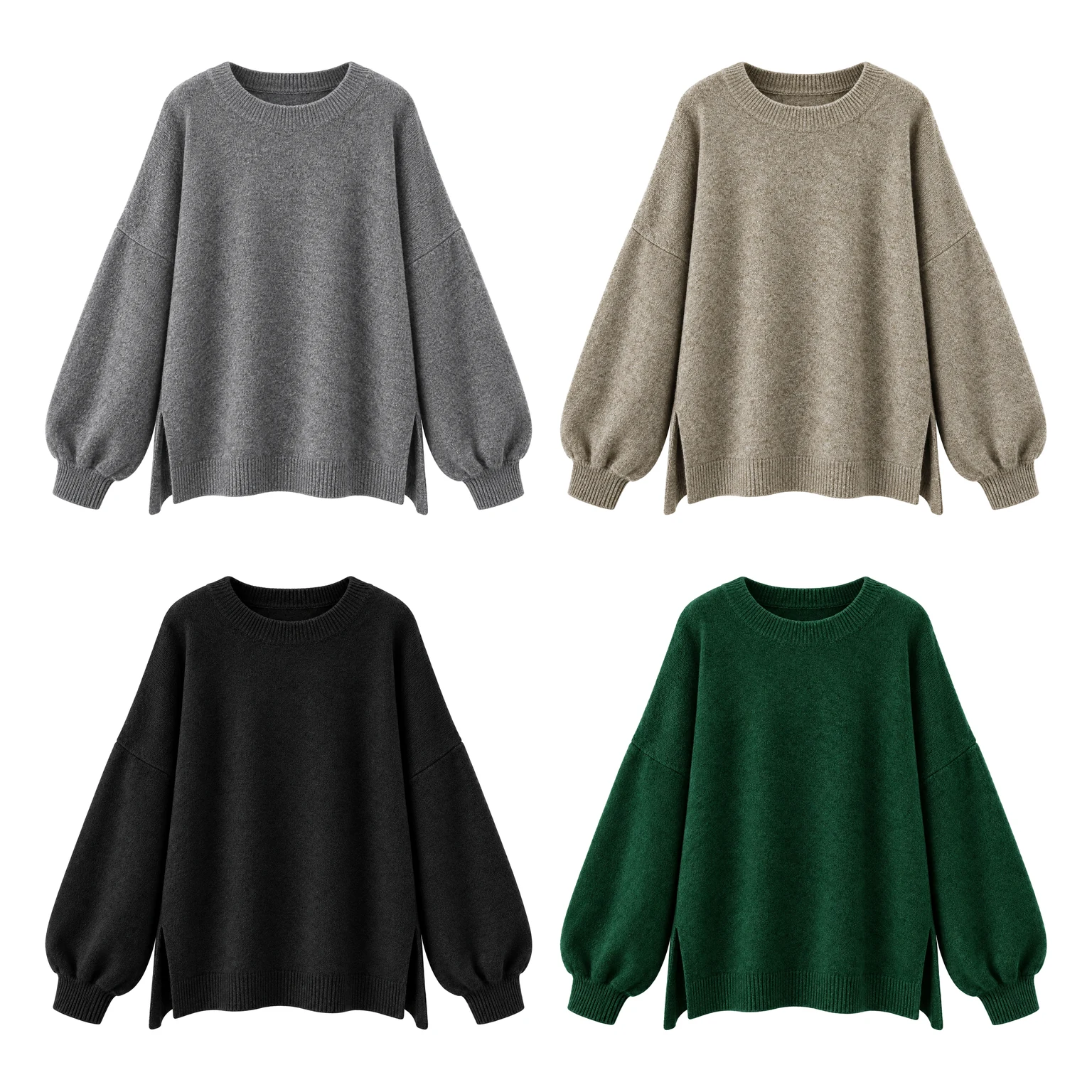 4-Pack Neutral and Dark sweater option