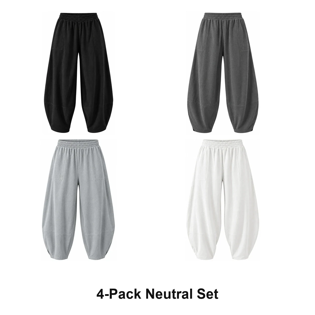 sku 4 pack neutral set