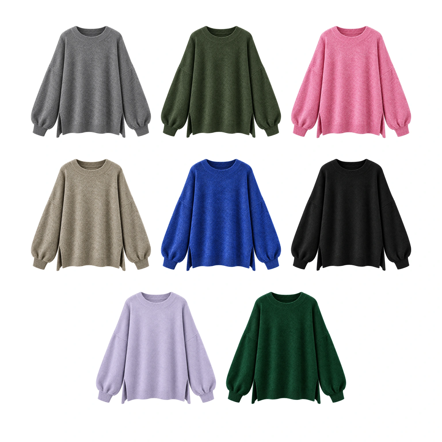 8-Pack All Colors sweater option