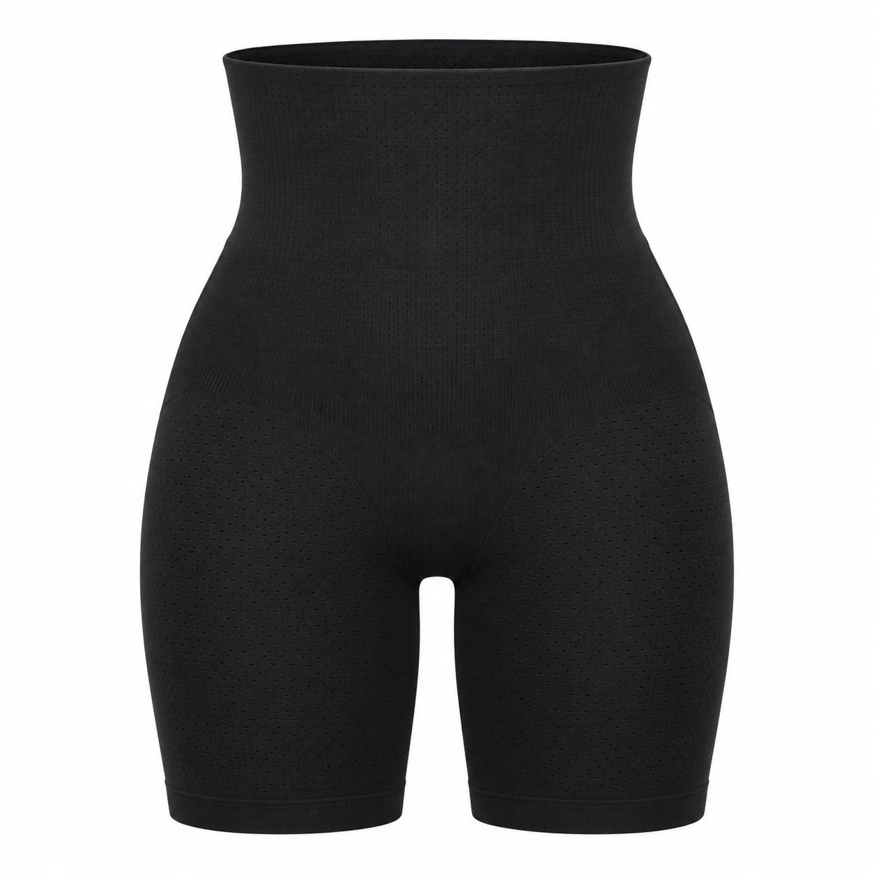 Black shapewear shorts option