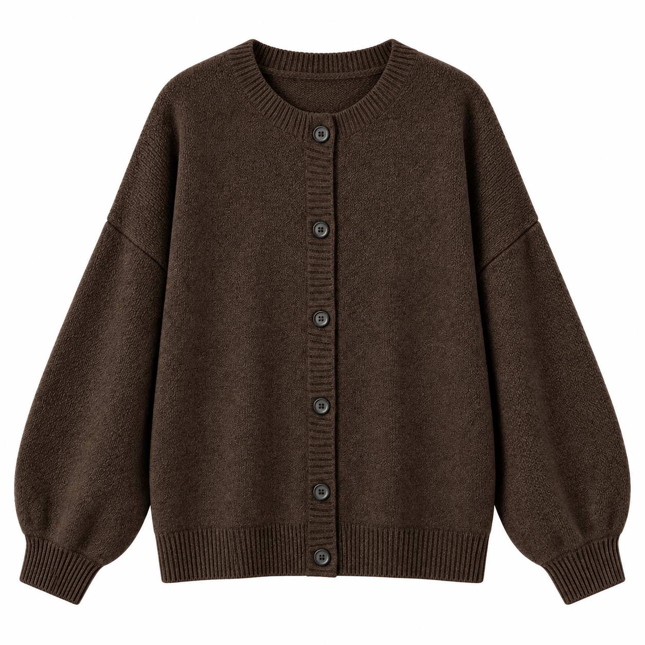 Brown cardigan option