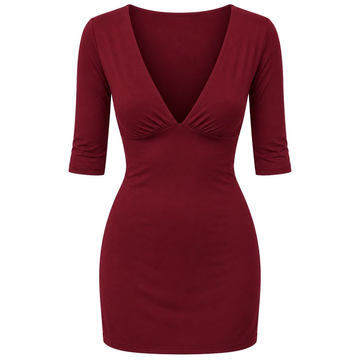Burgundy dress option