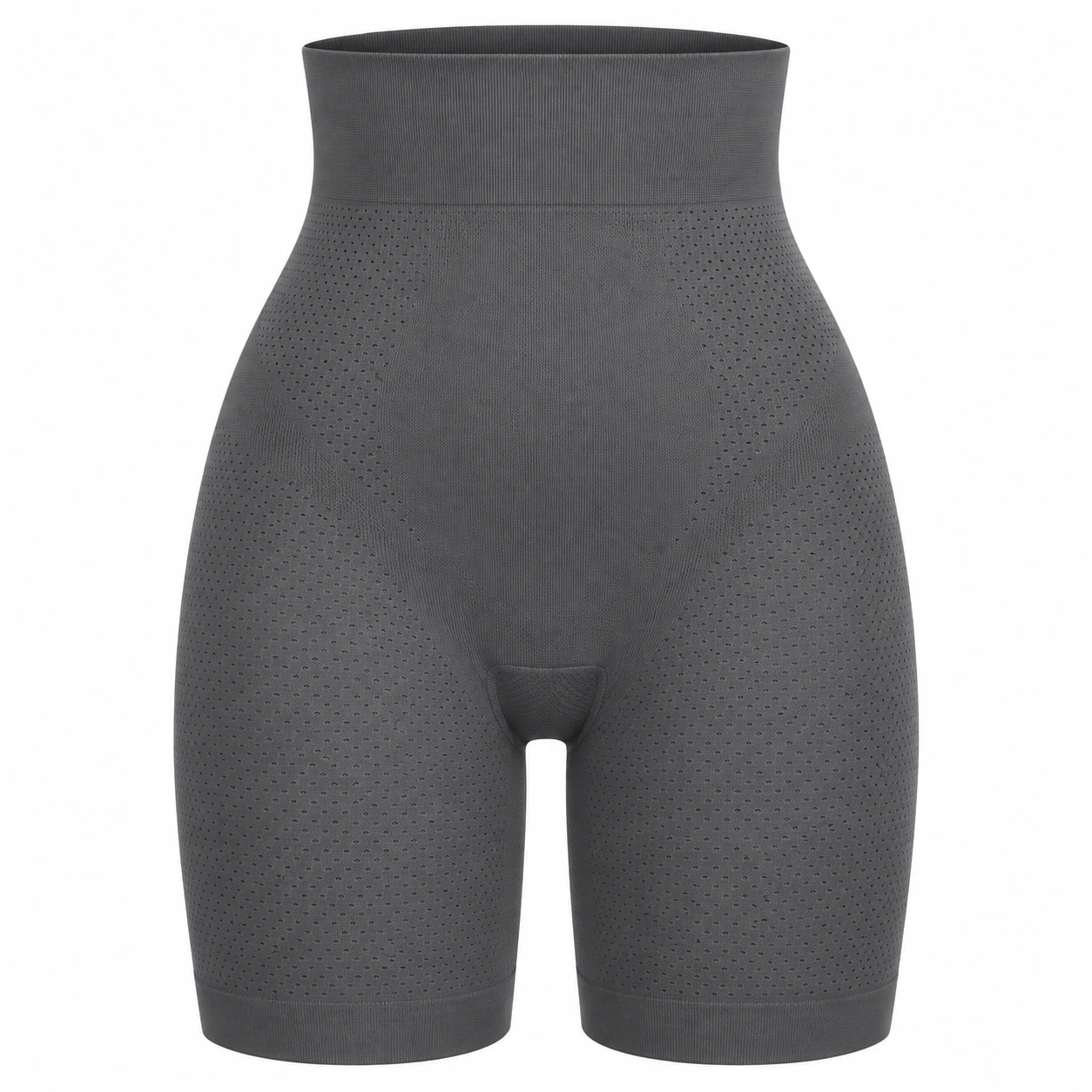 Charcoal Gray shapewear shorts option