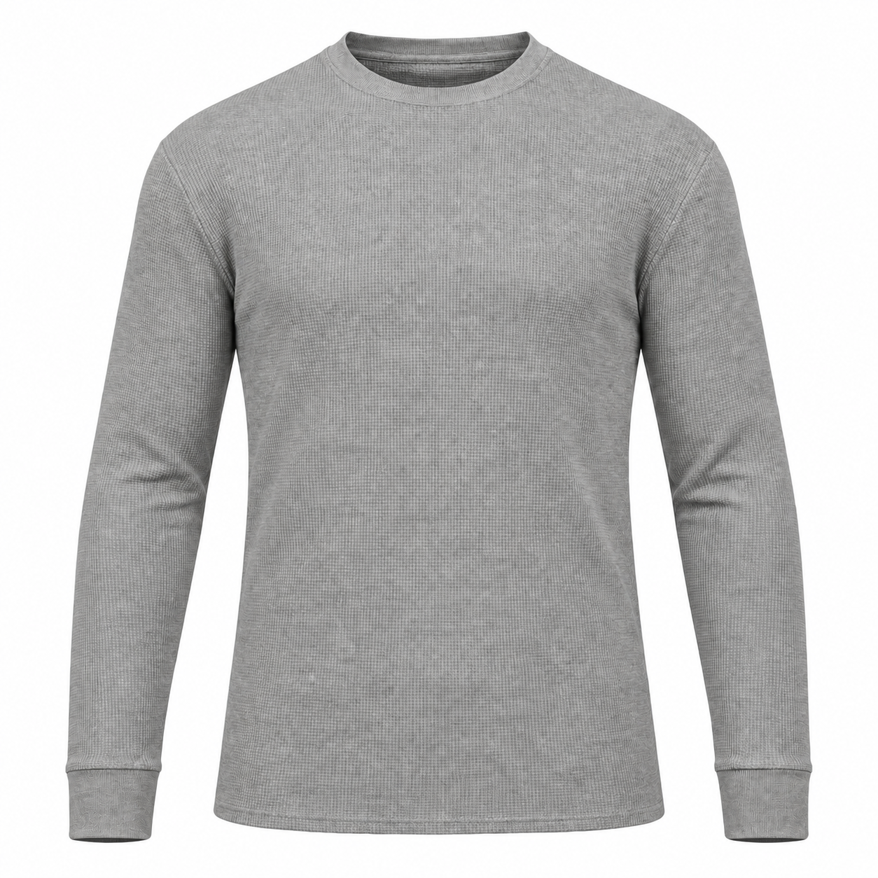 Heather Gray thermal shirt option