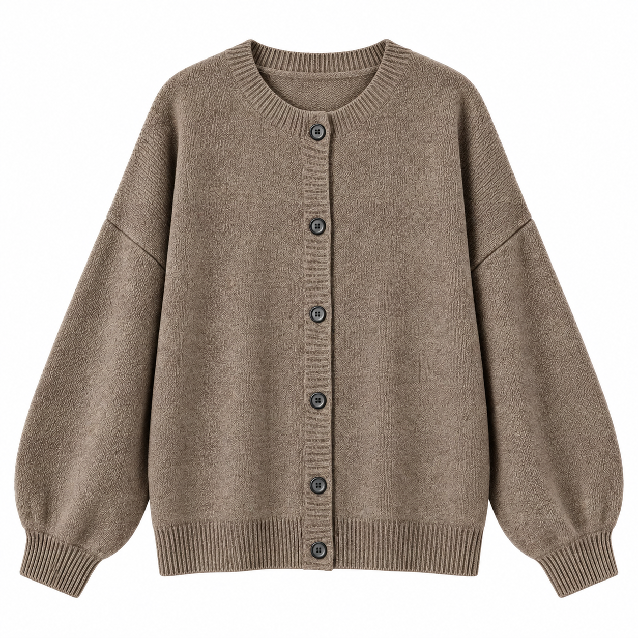 Mocha Brown cardigan option