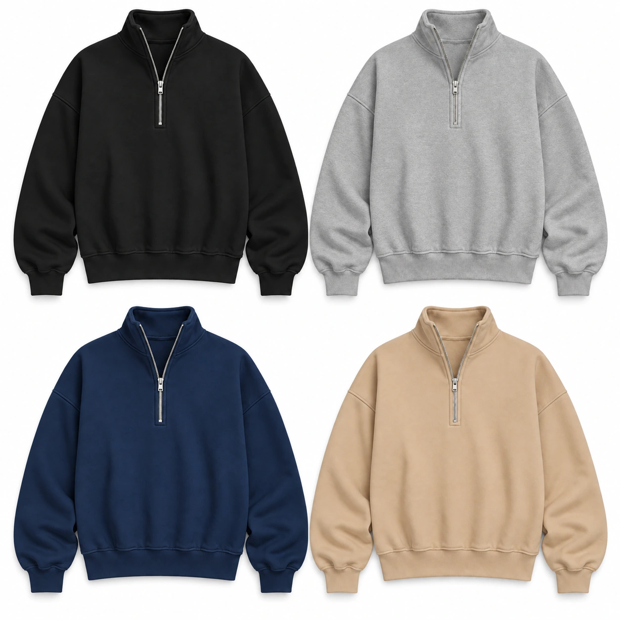 4-Pack Core Neutrals sweatshirt option