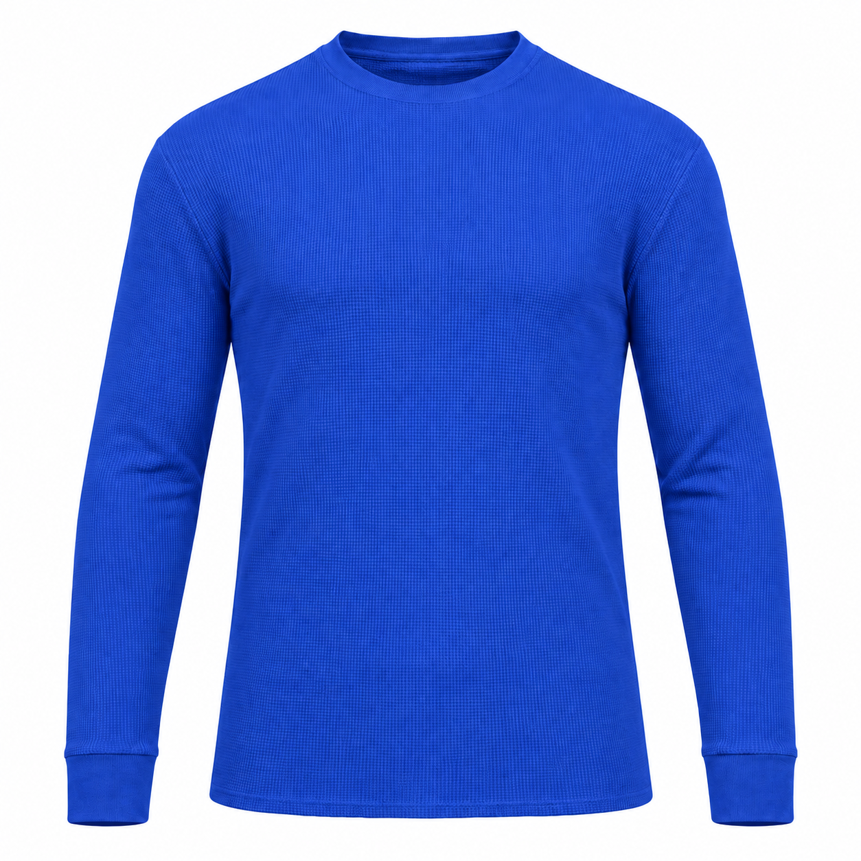 Royal Blue thermal shirt option