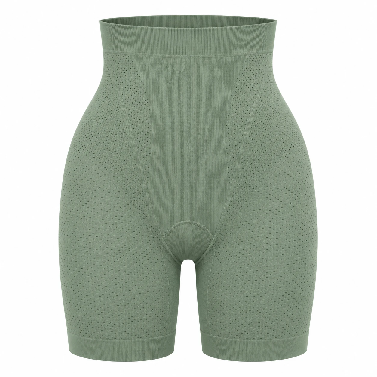Sage Green shapewear shorts option
