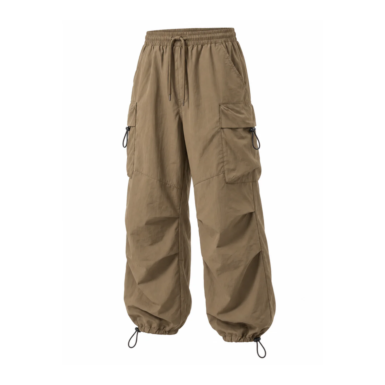 Dark Khaki unisex lightweight cargo pants