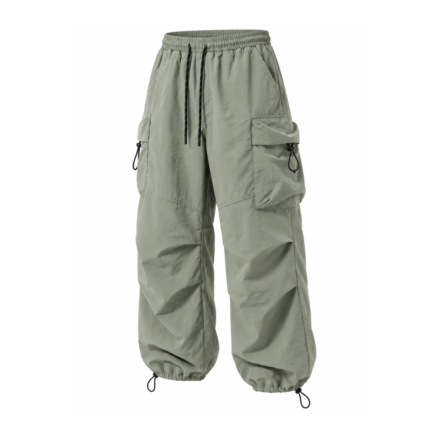Light Green unisex lightweight cargo pants