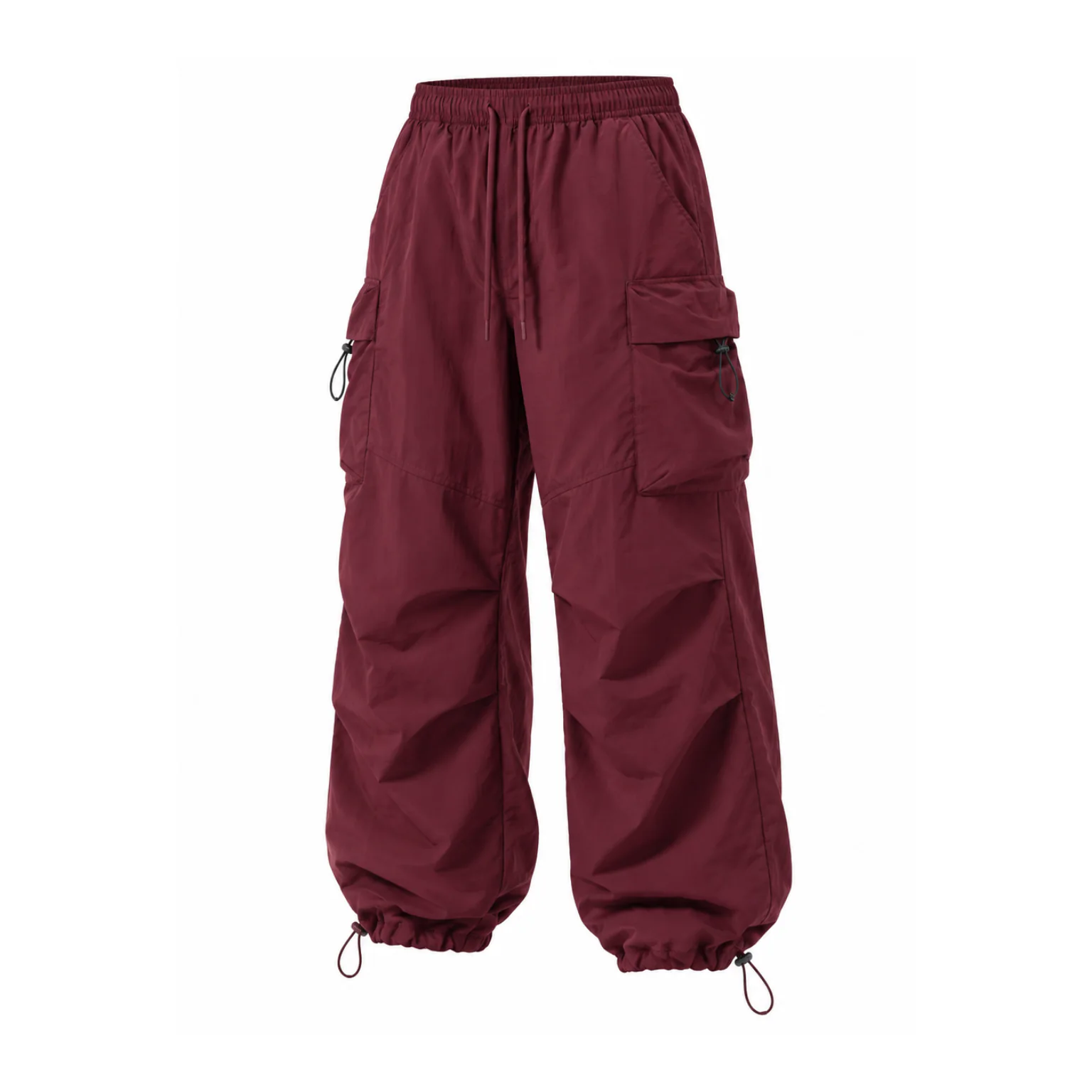 Marsala unisex lightweight cargo pants