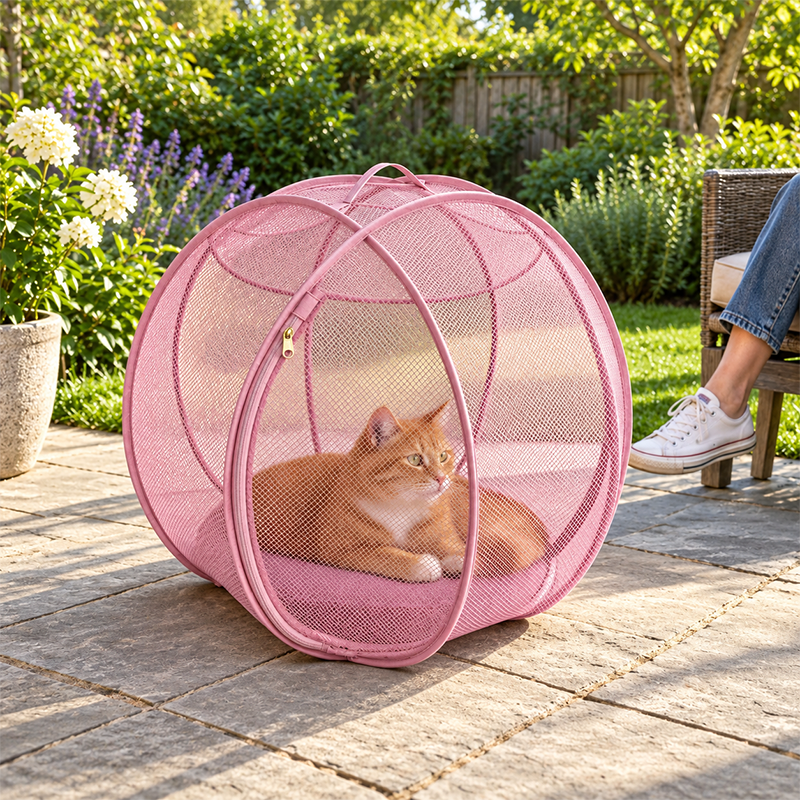🐱 50% OFF – Interactive Rolling Cat Playpen | A New Spin on Playtime ✨