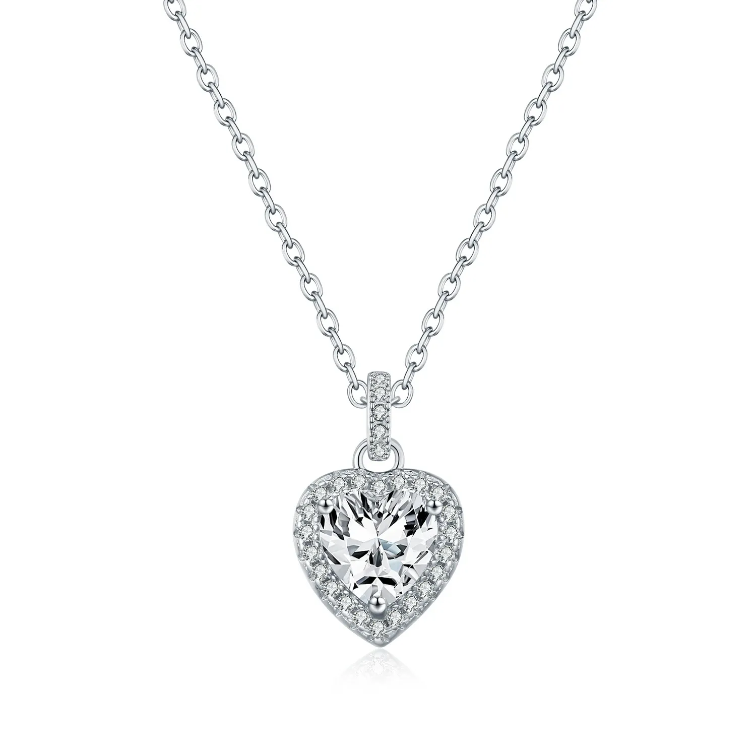 KIVELLUNE Elara Heart Moissanite Necklace product image 4