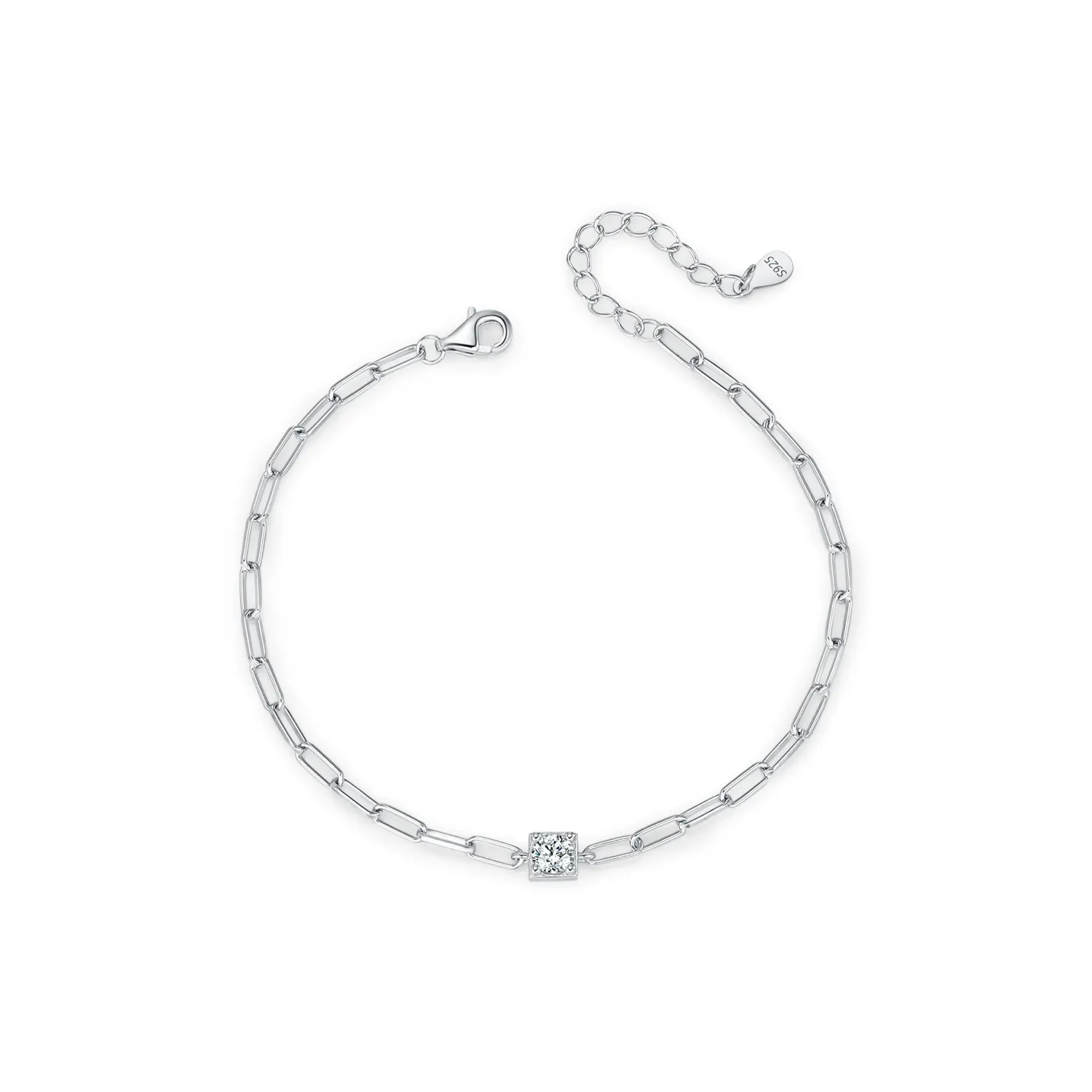 KIVELLUNE Isolde Geometric Moissanite Bracelet product image 4