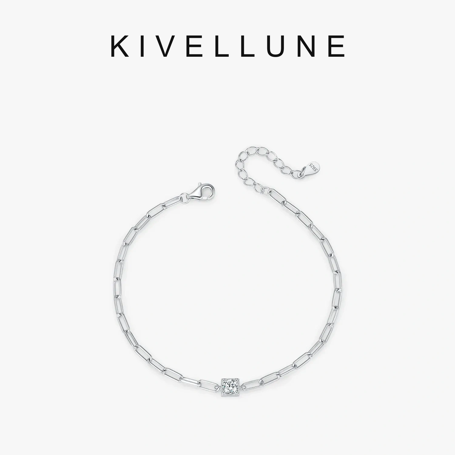KIVELLUNE Isolde Geometric Moissanite Bracelet KIVELLUNE cover image