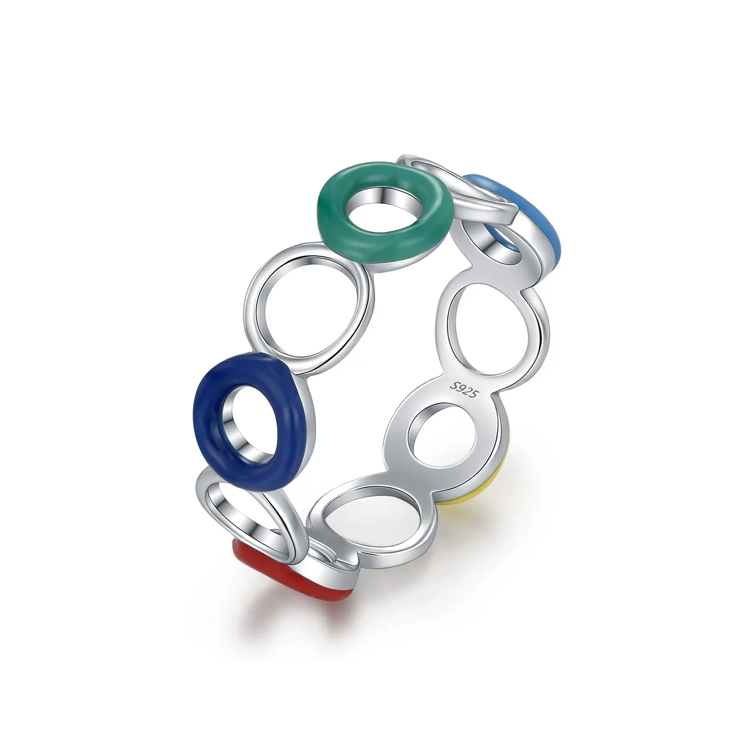 KIVELLUNE Odette Multicolor Sterling Silver Ring product image 5