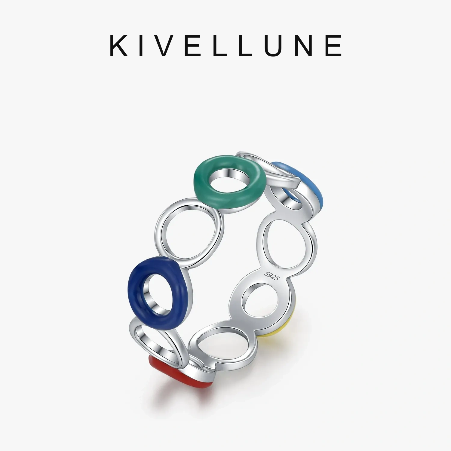 KIVELLUNE Odette Multicolor Sterling Silver Ring KIVELLUNE cover image