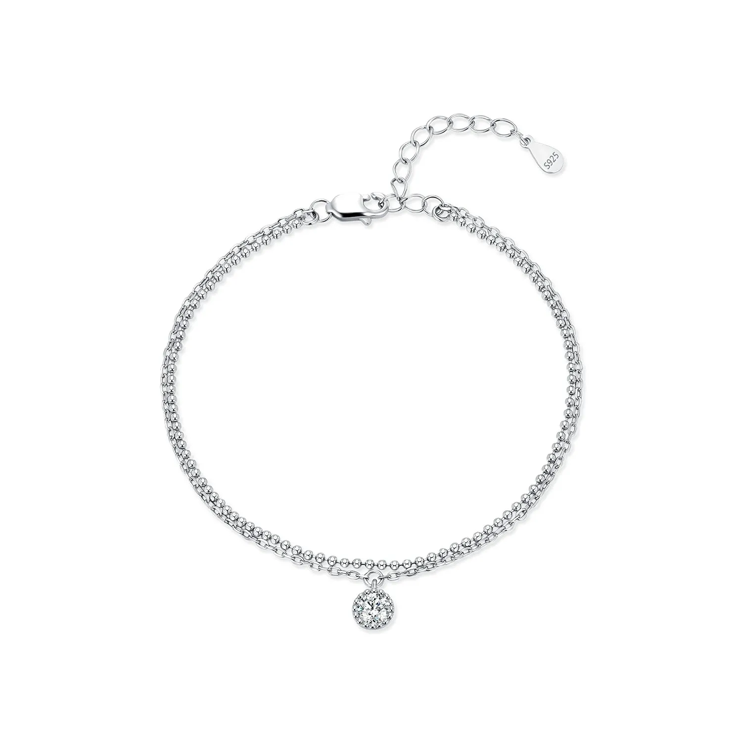 KIVELLUNE Caelia Layered Moissanite Bracelet product image 4